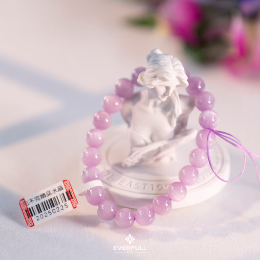 花不完精品水晶 紫锂辉手链