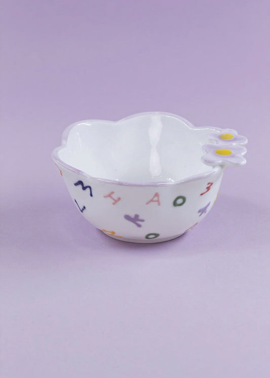 花朵甜品碗
